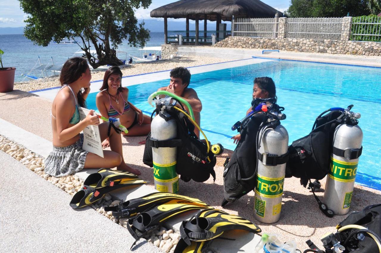 Cebu Seaview Dive Resort Moalboal Dış mekan fotoğraf